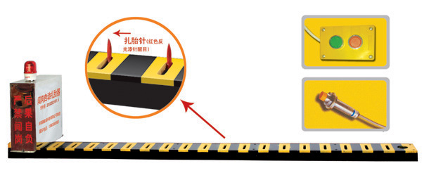 鹿邑县V3嵌入式闯岗自动扎胎器/阻车器